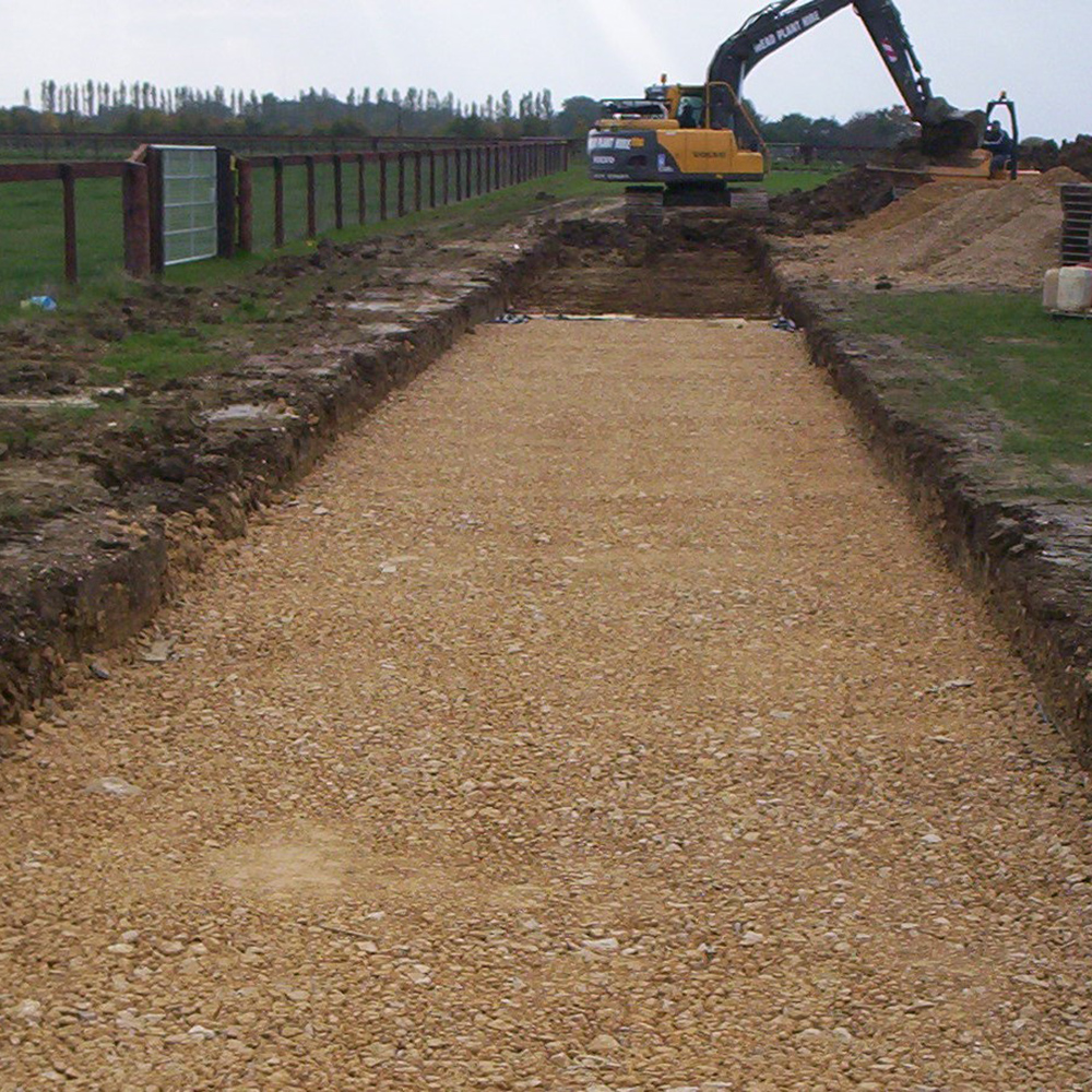 Temporary Access Roads Groundwork Cambridge Mead Construction