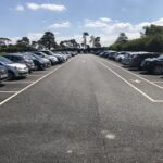 Car Park with cars